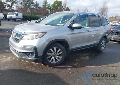 2019 Honda Pilot Ex-L z USA, uszkodzony, nr VIN 5FNYF6H58KB092631